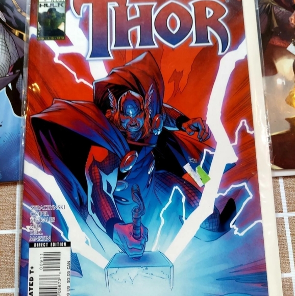 Marvel Avengers Thor Comic Book lot Direct Edition - Picture 6 of 6